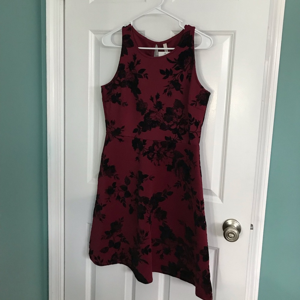 The Pink Lily Red and Black Dress